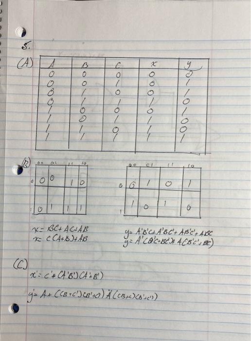 counts the number of i's in a 3-bit number: a) Write the