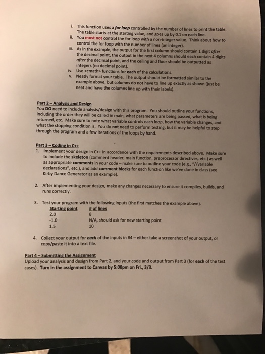 5:00pm Tip: this assignment is great practice for Exom a2 Part 1-Program