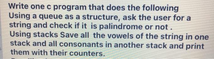  pls use another way , and C program Write one c