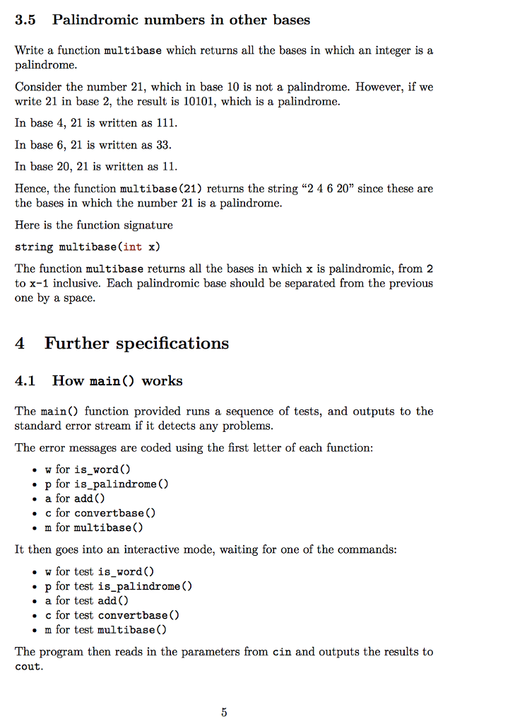 // error output is coded as follows: // w - is_word //