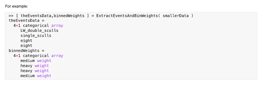 in the mat file rowingData, contains information on the 1996 US Olympic
