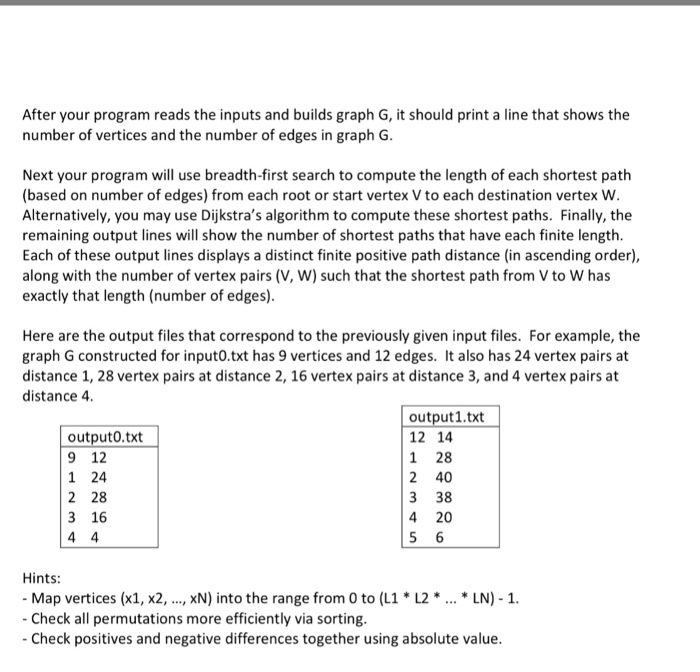 an input file name, and argument 2 is an output file name