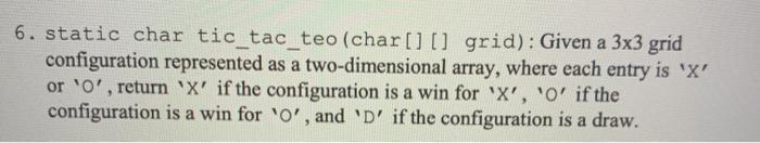how do you write this as a static method in java please