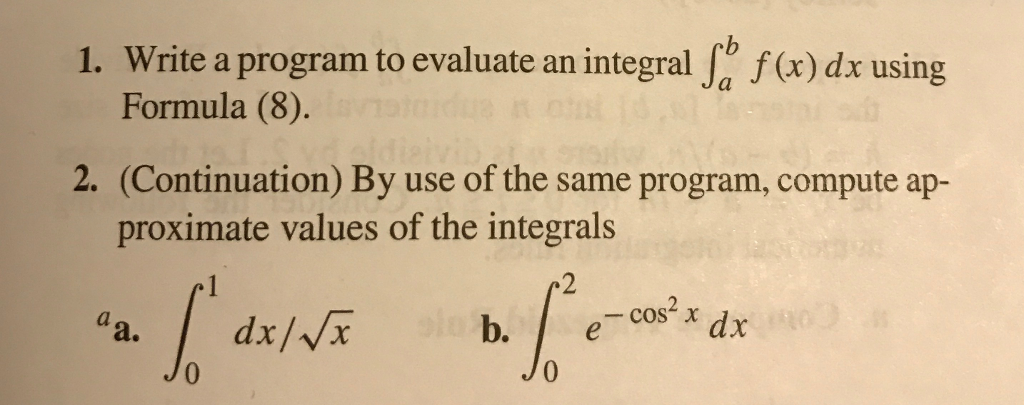 (MATLAB) The following question needs to be programmed using MATLAB. I need