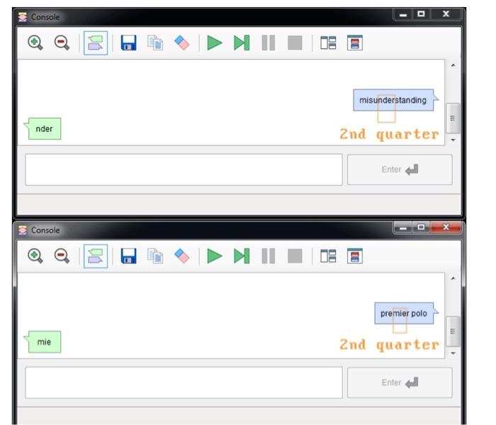 integers 7 2 7 4 11 7+2+7+4+11 31 Enter Console O po