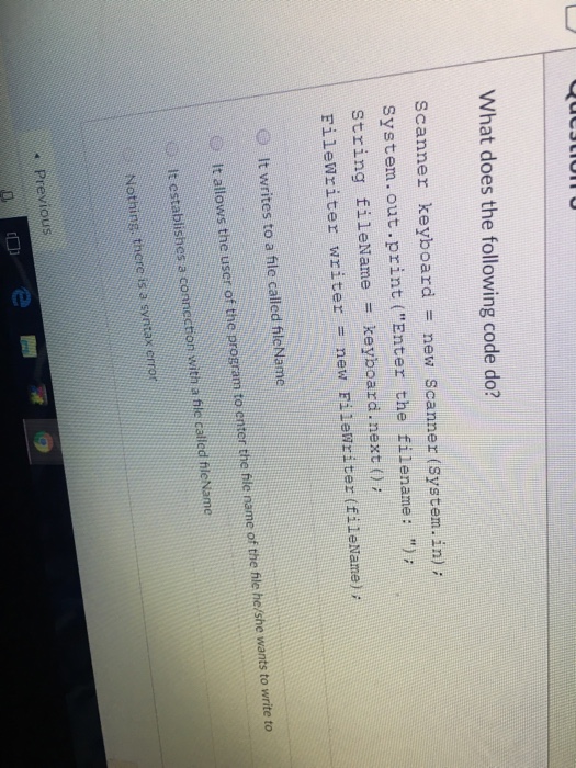 null) To loop if the a null character was read To check