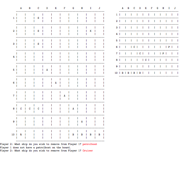 / e.g. Aircraft Carrier int shipsize int X-Location: / Dynamically allocated array