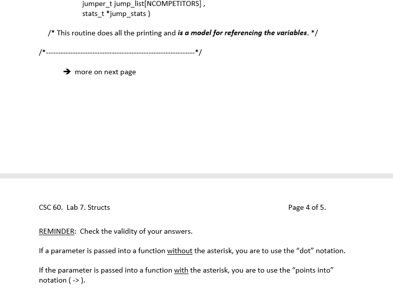 program, we will use a zero for both fouled jumps and passed