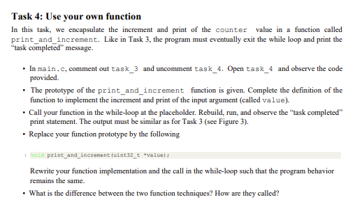  Task 4: Use your own function In this task, we encapsulate
