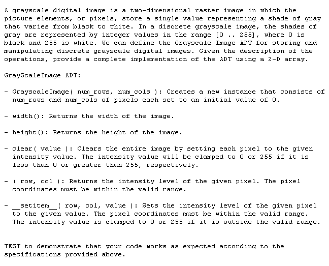 ******************************************* PYTHON ********************************************** Please DONT POST ANYTHING if you cant do it