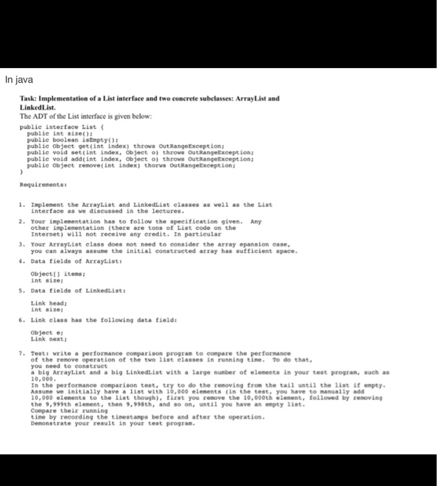 SortedPQueue classes by using either ArrayList or LinkedList. discussed in the class.