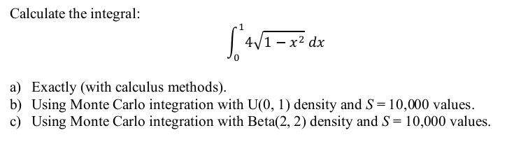  please solve this question using R language not python Calculate the
