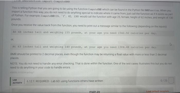 - to gain understanding of how to use functions someone else has
