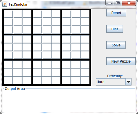 Java Sudoku Assignment We are going to write a program that draws