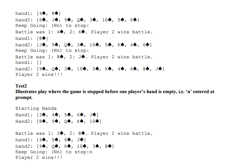 of you understand each step. Part A: Using the Class Methods 1.
