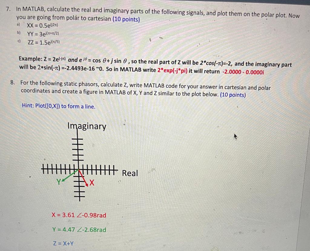be 1.4142e-:(0.7854) in polar coordinates #2: Using MATLAB Plot subroutine polarplot to