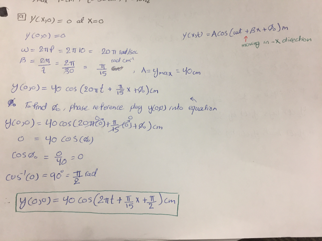 code for part a Problem l 9: Give expressions for yC, for