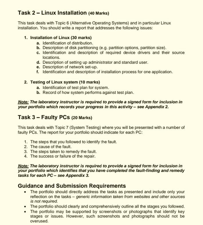 process. thanks Introduction This module is assessed by a portfolio of work