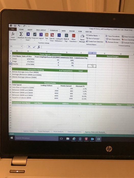 Data and Analysis worksheet, in cell E3, use a SUMIF function to