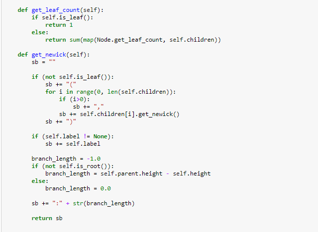 n, and the effective population size, Ne. Use the provided Python classes