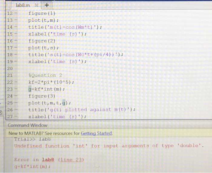 and code is below please help. 6 fs-10000 t-0: (1/fs) :0.005; %Hz