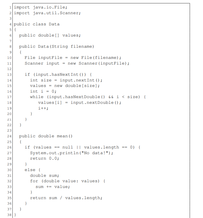 up: Class figure: Question 1 A programmer creates the Java class shown