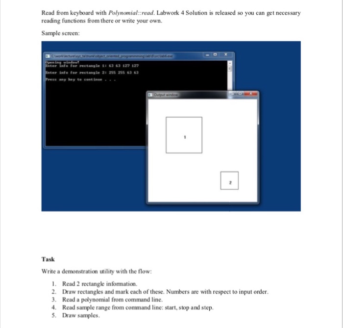 we have two exercises: first, an introductory graphics coding. Second, adding some