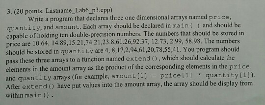  I keep getting redefinition errors and undeclared identifiers 3. (20 points.