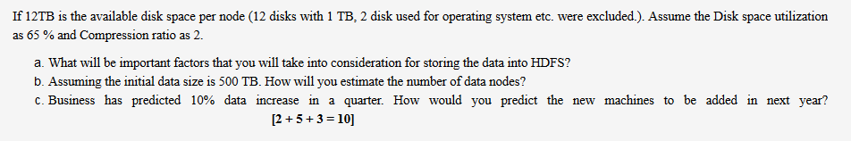 Subject - Computer Science (Big Data Engineering) Note: Assignment last date 30-Jan.