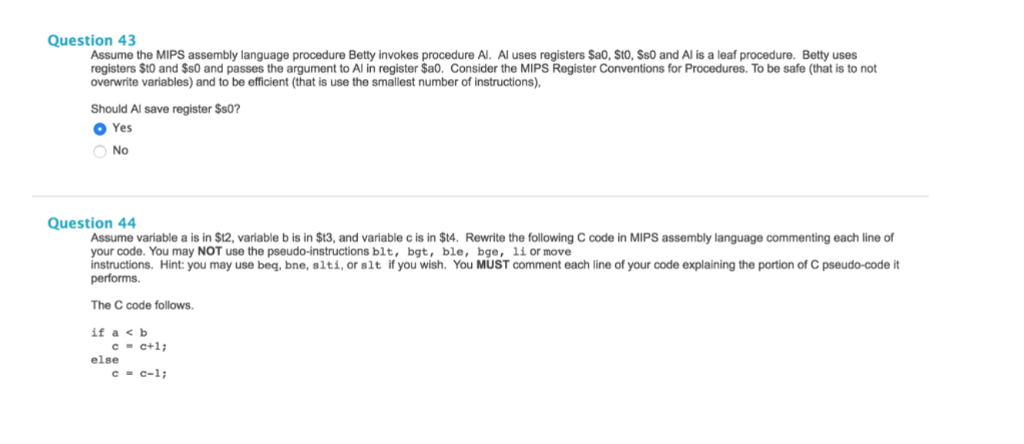 the rd field in binary using the required number of bits for
