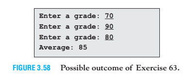 to enter three grades, and then compute the average after dropping the