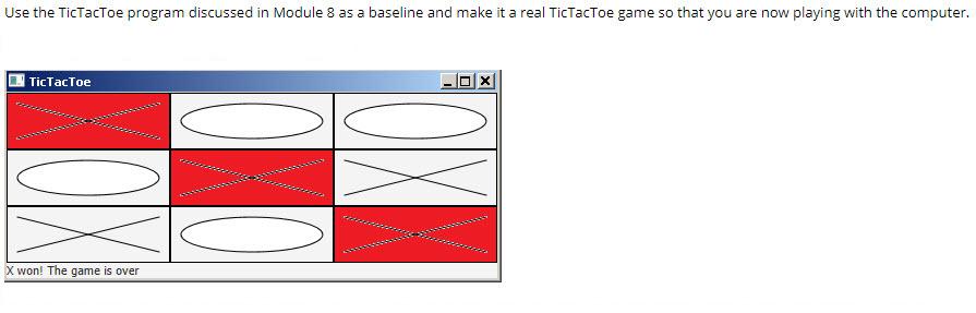 I'm trying to modify a java Tic Tac Toe game that is