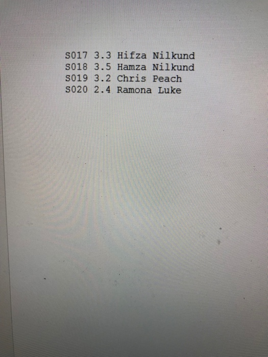 and finally flushes the data back to the output file. Grade.java-Class that