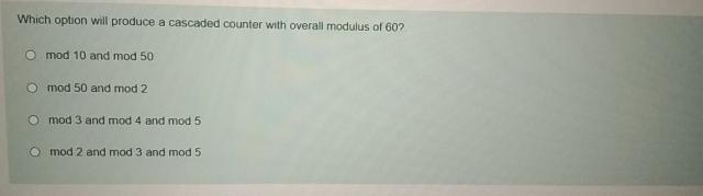 binary counter, choose all the states that exist in between stale 010