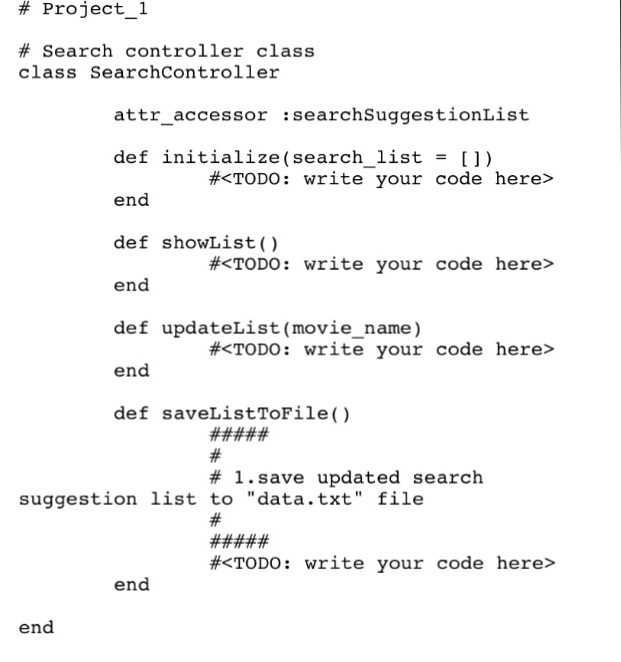 of movies looked-up by a user similar to how Google stores our