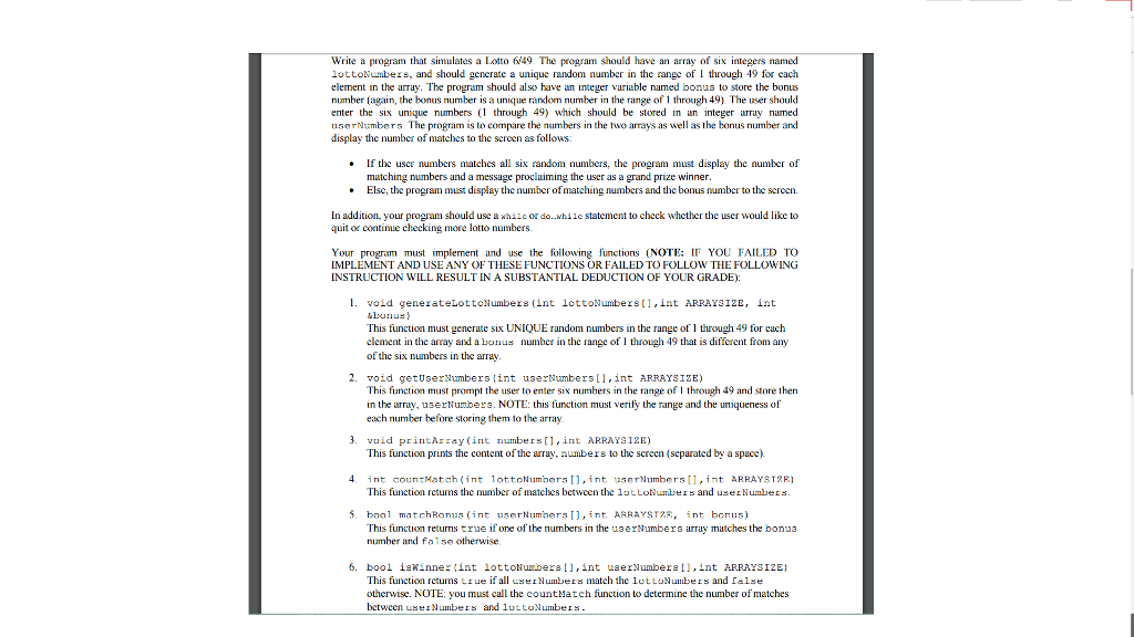 I need help with this program. It needs to be in the