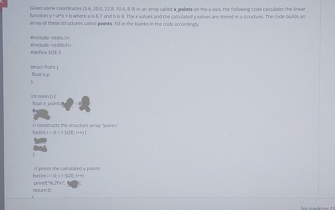  what should be written in the marked places programming Dev c