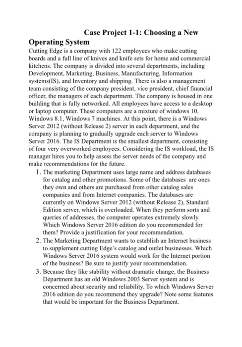  Textbook: Hands-On Microsoft Windows Server 2016, 2nd Edition, Michael Palmer, ISBN-13: