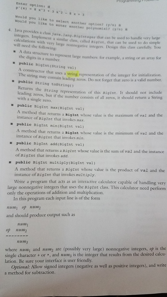 In Java Programming Please help, we have been running into trouble after