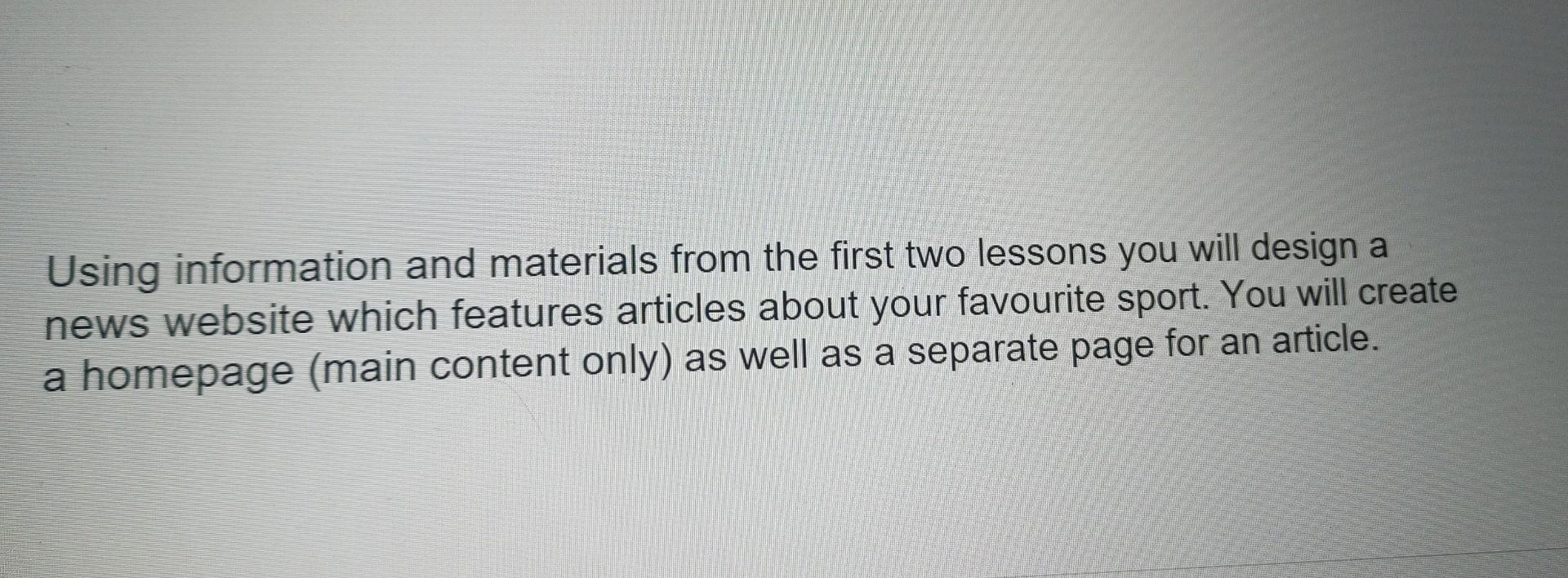 I need a full assignment for this how to make in