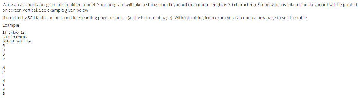 DOSBOX 0.74 Write an assembly program in simplified model. Your program will