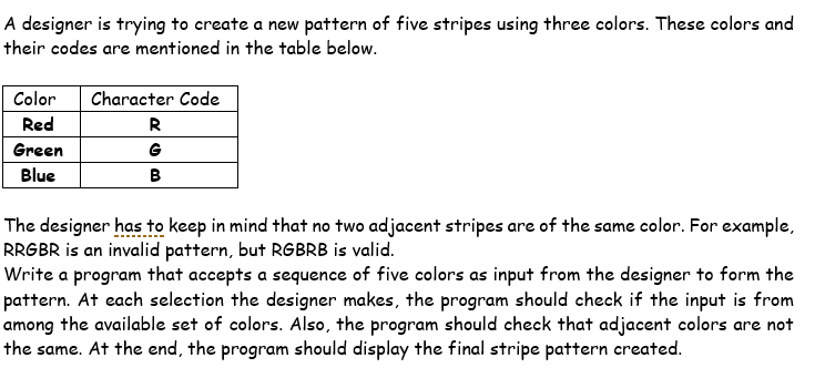 make it as simple as possible pls thx A designer is