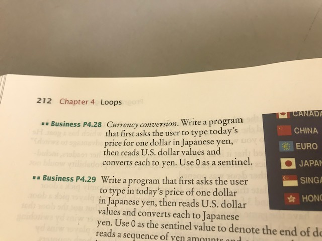 Can you write out the program for P4.28? 212 Chapter 4 Loops