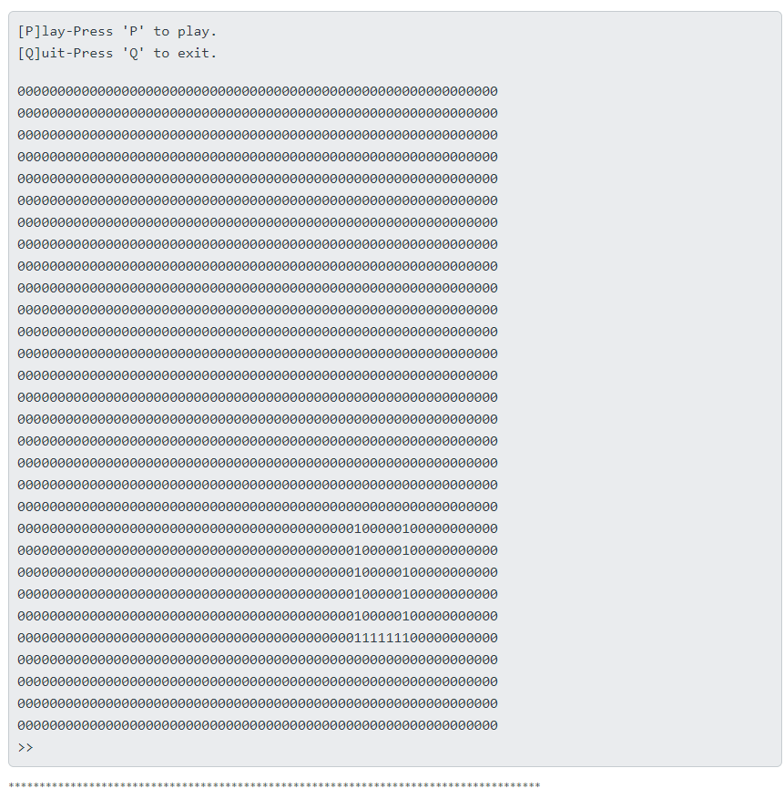 30 - # total number of rows MAX_COL = 60 - #total