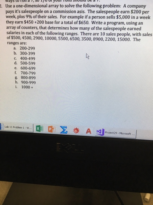  Basic c++ Not using void Use a one-dimensional array to solve