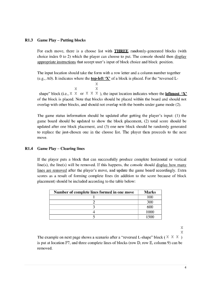 complete horizontal or vertical lines of blocks and clear those lines. This