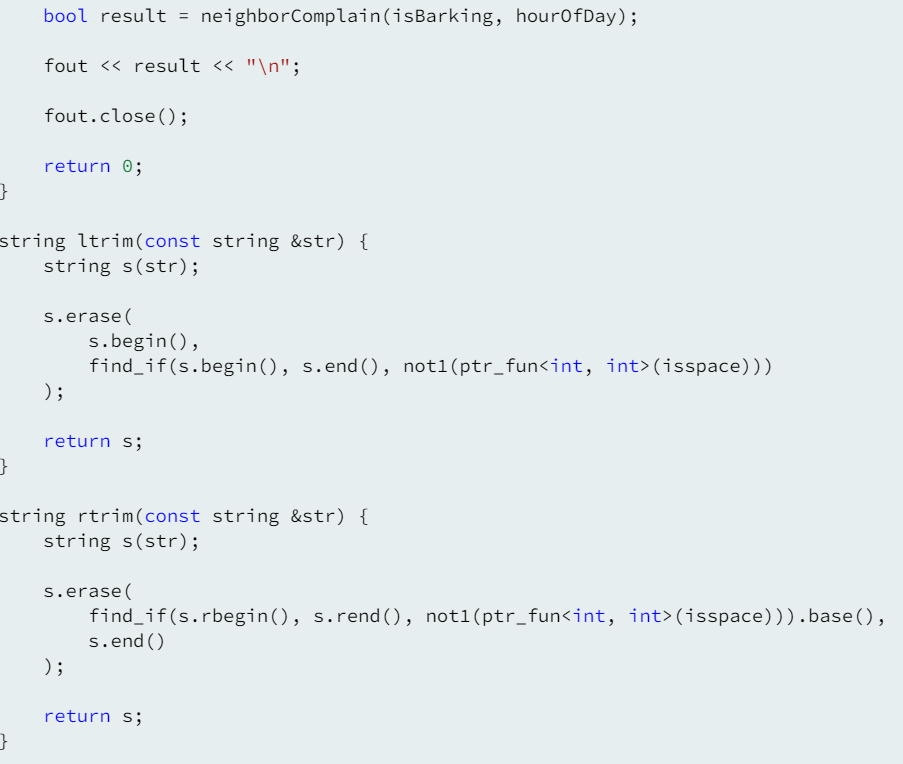 puppy barks at 8 p.m. (20:00) or later and before 7 a.m.