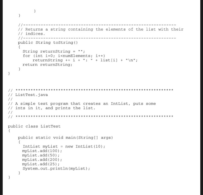 it to your directory and study it; notice that the only things