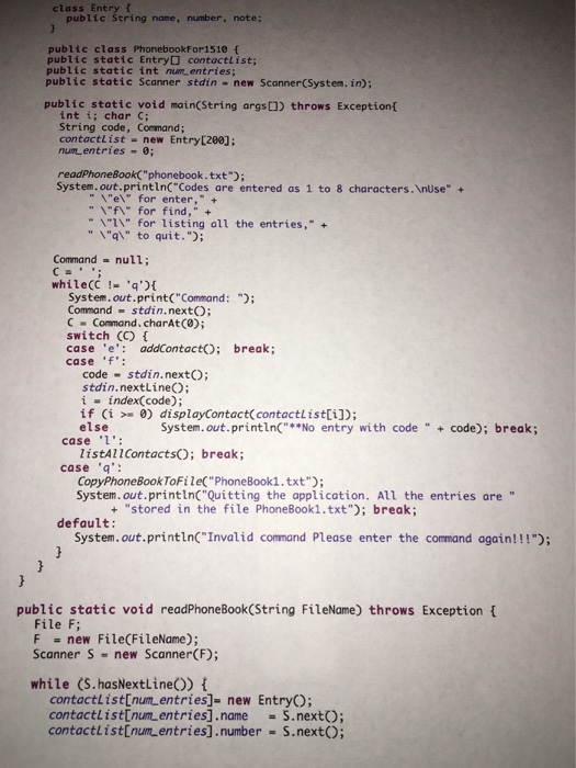 the end of this document. You can use this code or your