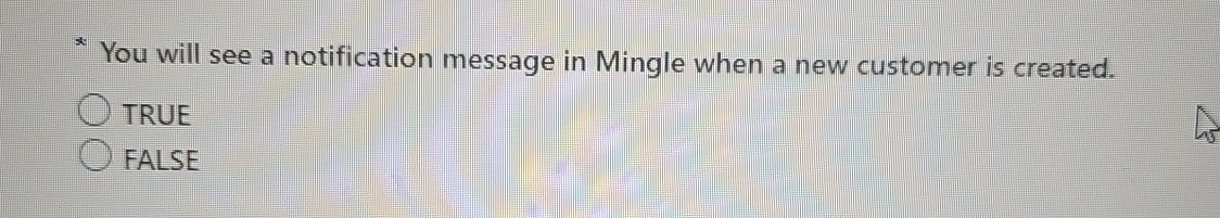  You will see a notification message in Mingle when a new